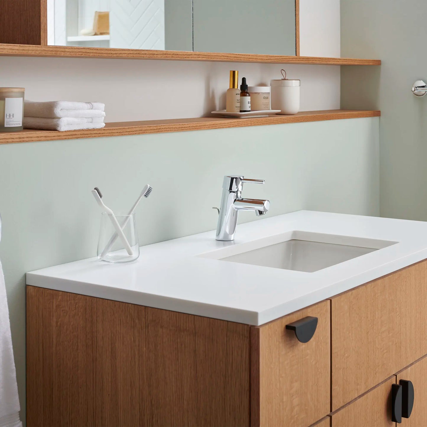 Mitigeur monocommande de lavabo Grohe Concetto taille S 1,2 GPM - 34270