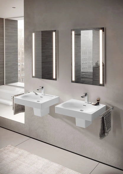 Grohe Eurocube Wall Mount 24" Bathroom Sink, 1-Hole - 39656