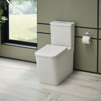 Grohe Eurocube Right Height Elongated Toilet Bowl with Seat - 39664