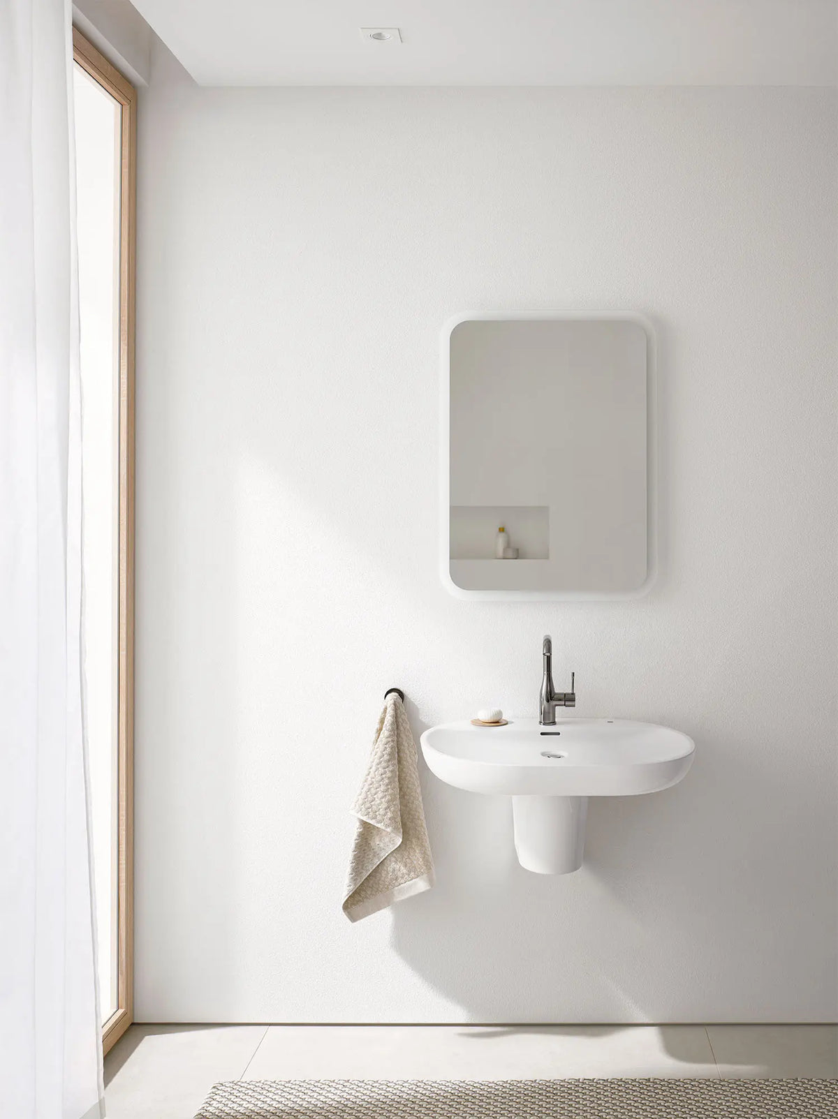 Grohe Essence Wall Mount Wall Mount Shroud for Wall-Hung Sinks