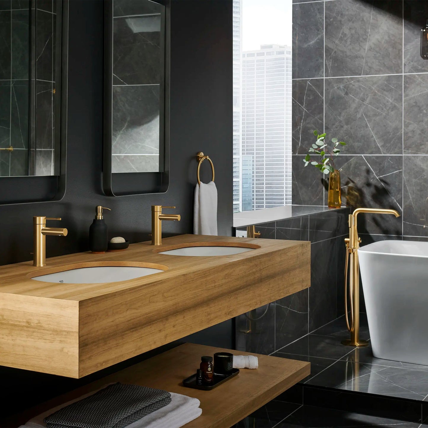 Grohe Single Hole Single-Handle S-Size Bathroom Faucet 4.5 L/min (1.2 gpm) - 23592