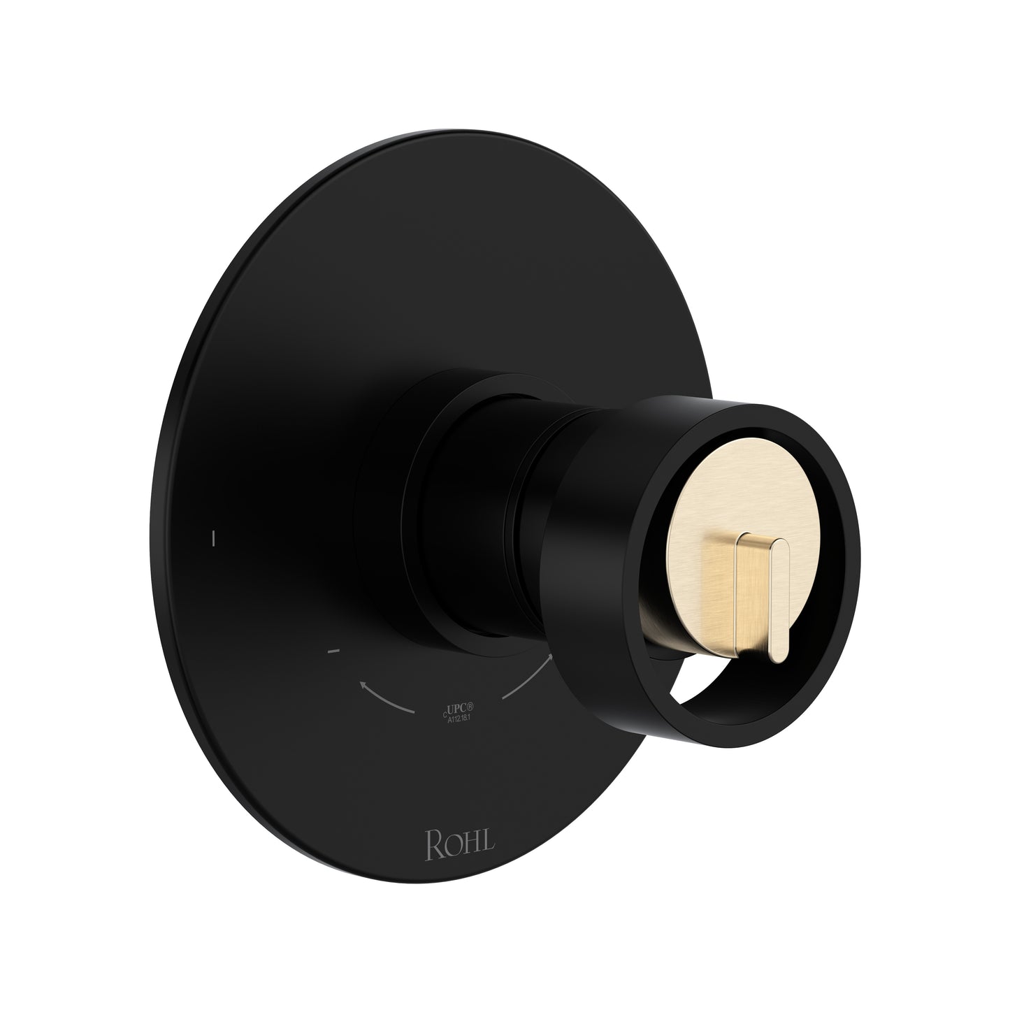 Rohl Eclissi 1/2" Thermostatic & Pressure Balance Trim With 2 Functions - TEC44W1IW