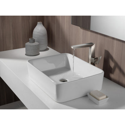 Delta Trillian Single Handle Vessel Bathroom Faucet - 743