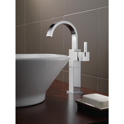 Delta Vero Single Handle Vessel Bathroom Faucet - 753LF
