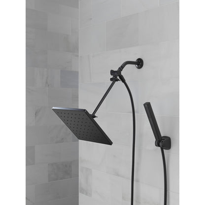 Delta Universal Showering 10 inch Raincan Shower Head & Hand Held Combo with Adjustable Extension Arm - 75527