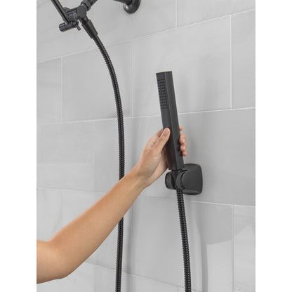 Delta Universal Showering 10 inch Raincan Shower Head & Hand Held Combo with Adjustable Extension Arm - 75527
