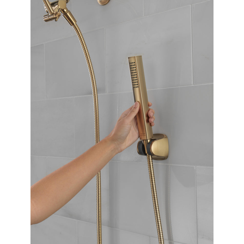 Delta Universal Showering 10 inch Raincan Shower Head & Hand Held Combo with Adjustable Extension Arm - 75527