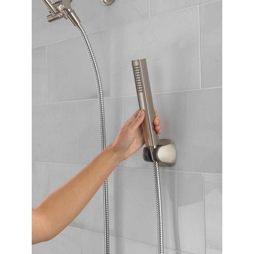 Delta Universal Showering 10 inch Raincan Shower Head & Hand Held Combo with Adjustable Extension Arm - 75527