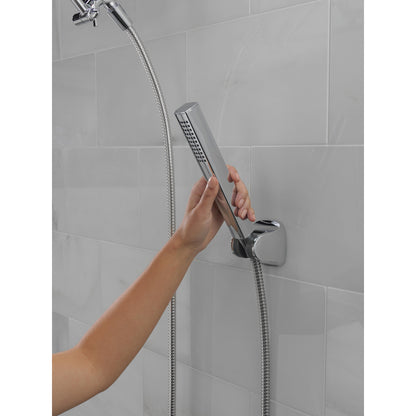 Delta Universal Showering 10 inch Raincan Shower Head & Hand Held Combo with Adjustable Extension Arm - 75527