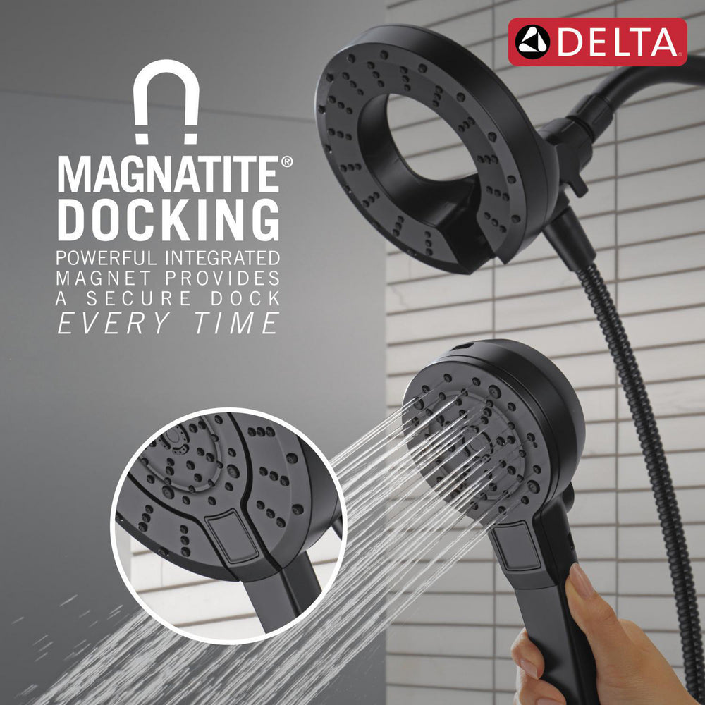 Delta 5-Setting In2ition 2-In-1 Shower Head with ProClean - 75548