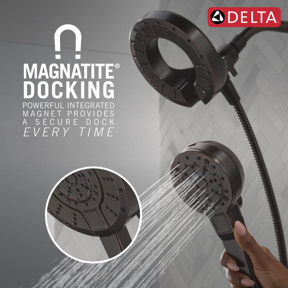 Delta 5-Setting In2ition 2-In-1 Shower Head with ProClean - 75548