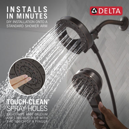 Delta 5-Setting In2ition 2-In-1 Shower Head with ProClean - 75548