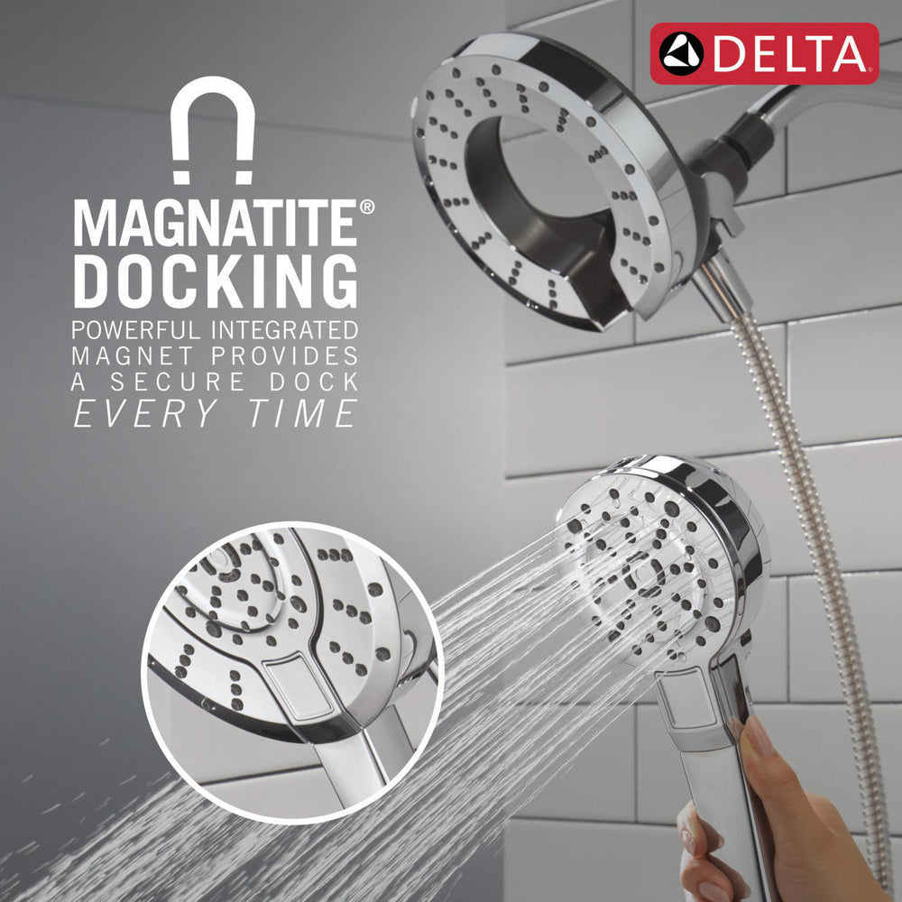 Delta 5-Setting In2ition 2-In-1 Shower Head with ProClean - 75548