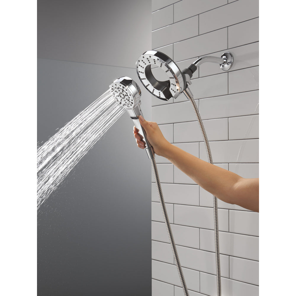 Delta 5-Setting In2ition 2-In-1 Shower Head with ProClean - 75548