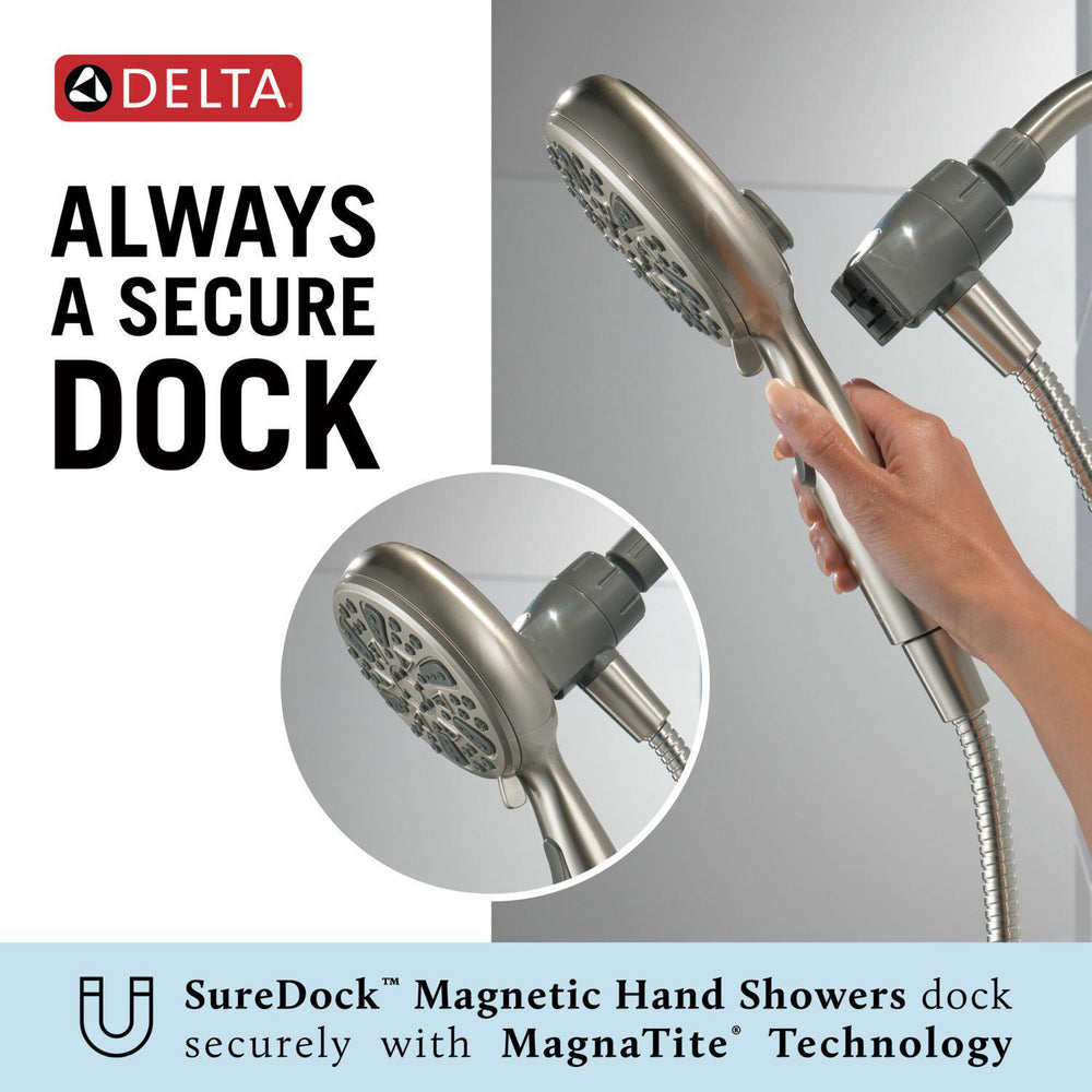 Delta 6-Setting SureDock Magnetic Hand Shower - 75609