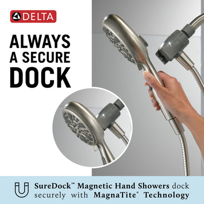 Delta 6-Setting SureDock Magnetic Hand Shower - 75609
