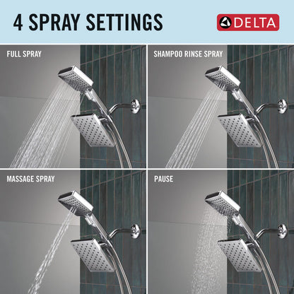Delta Universal Showering 5-Setting Two-in-One Combination Shower with Additional Mount - 75755
