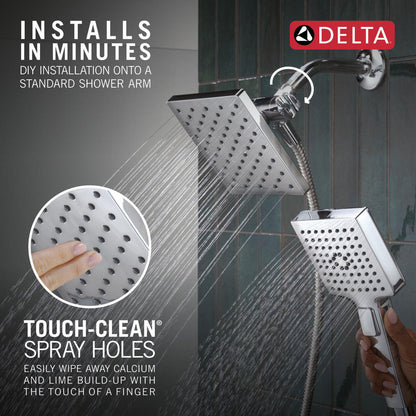 Delta Universal Showering 5-Setting Two-in-One Combination Shower with Additional Mount - 75755