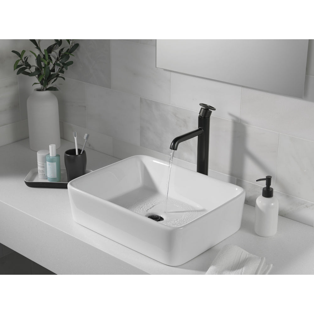 Delta Trinsic Single Handle Vessel Bathroom Faucet - 758
