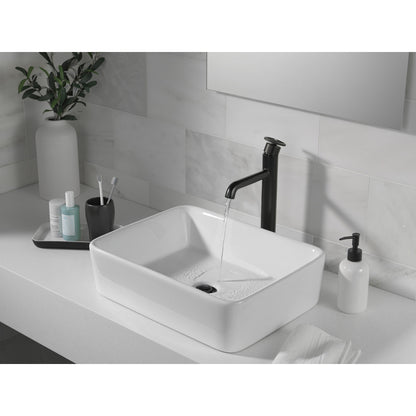 Delta Trinsic Single Handle Vessel Bathroom Faucet - 758