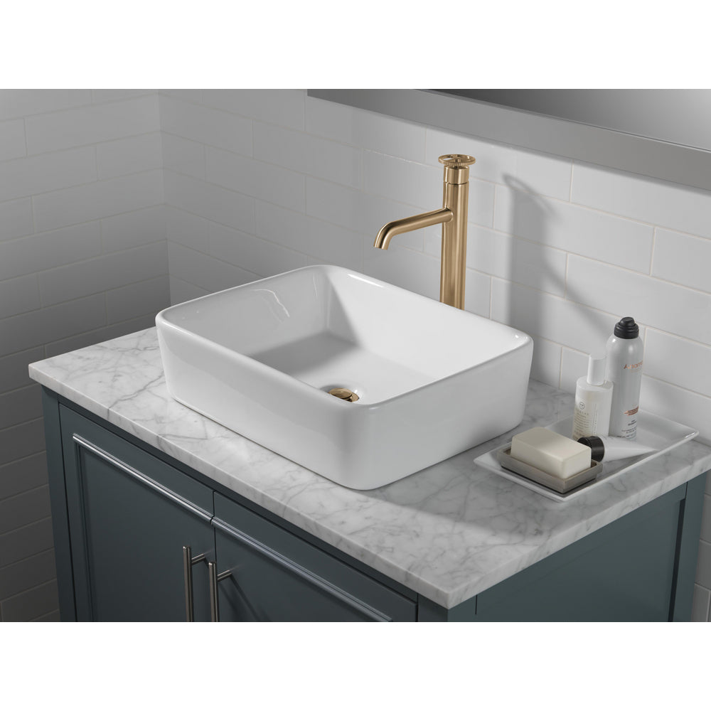 Delta Trinsic Single Handle Vessel Bathroom Faucet - 758