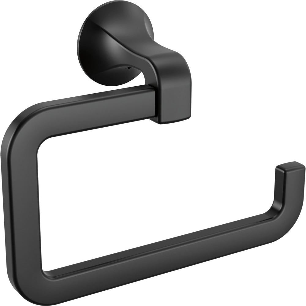Delta 76236 Lineax Towel Ring - Matte Black