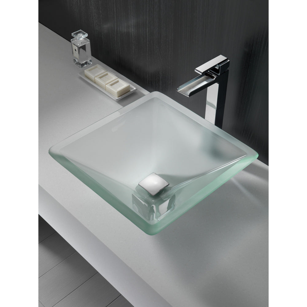 Delta Ara Single Handle Vessel Channel Bathroom Faucet - 768LF