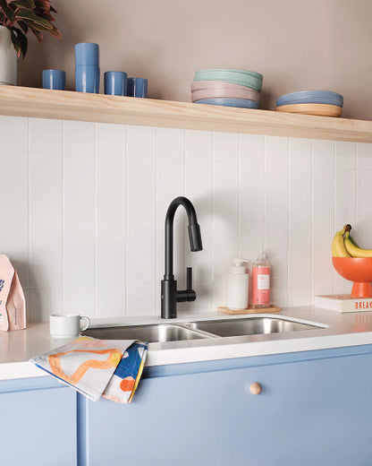 Moen Genta LX MotionSense Wave One-Handle High Arc Pulldown Kitchen Faucet