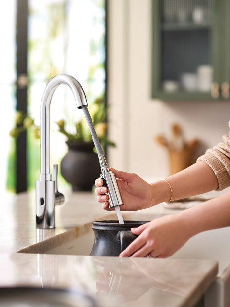 Moen Genta LX MotionSense Wave One-Handle High Arc Pulldown Kitchen Faucet