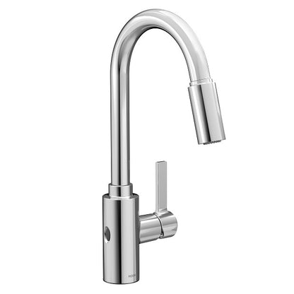 Moen Genta LX MotionSense Wave One-Handle High Arc Pulldown Kitchen Faucet