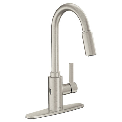 Moen Genta LX MotionSense Wave One-Handle High Arc Pulldown Kitchen Faucet