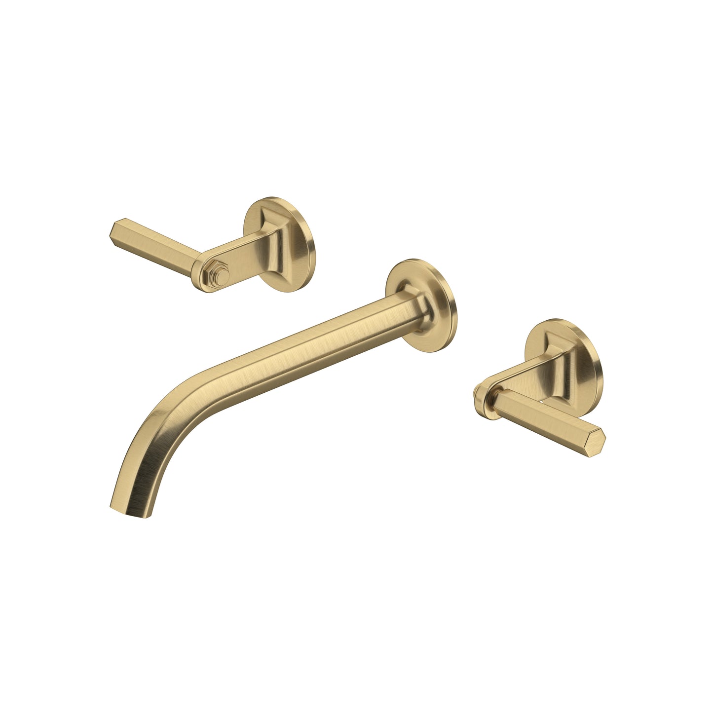 Rohl Modelle Wall Mount Lavatory Faucet Trim With Lever Handle - TMD08W3LM