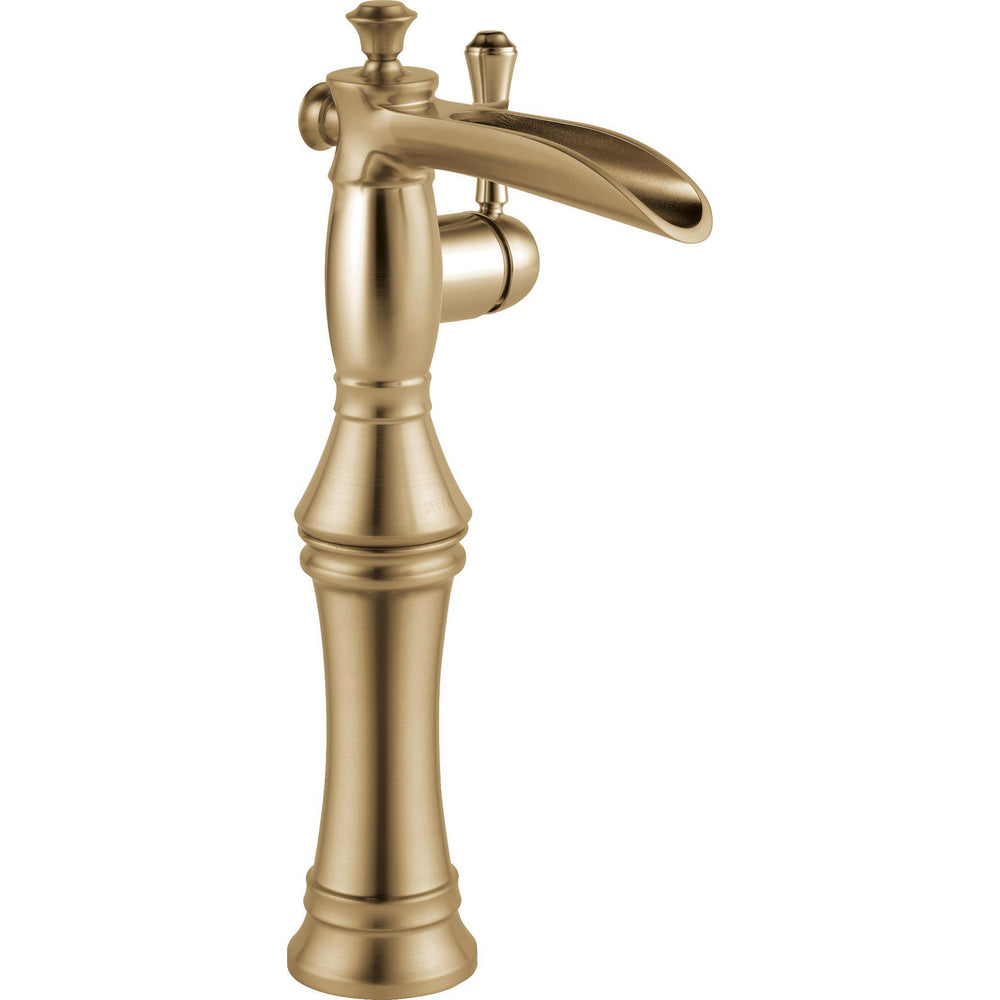 Delta Cassidy Single Handle Channel Vessel Bathroom Faucet - 798LF