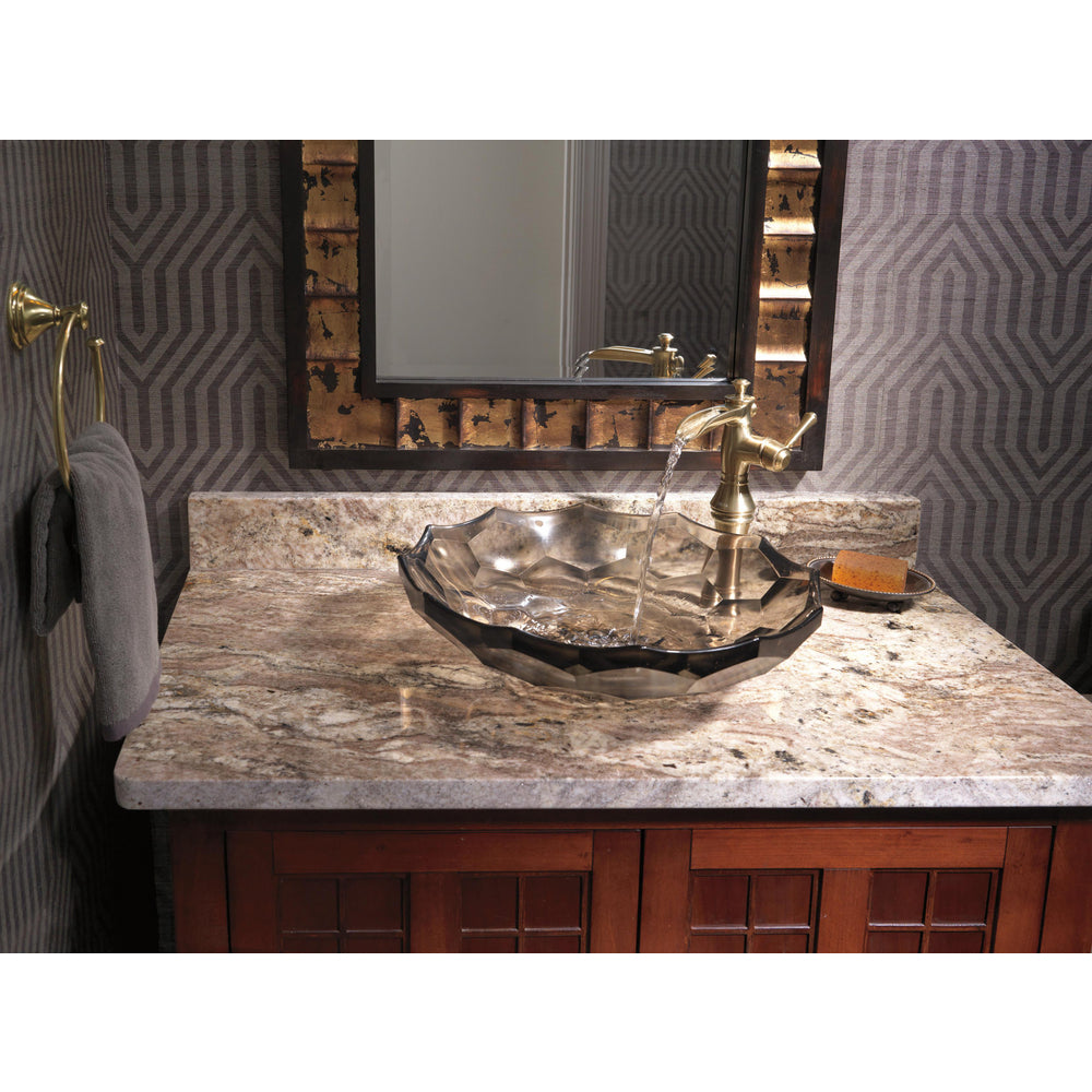 Delta Cassidy Single Handle Channel Vessel Bathroom Faucet - 798LF