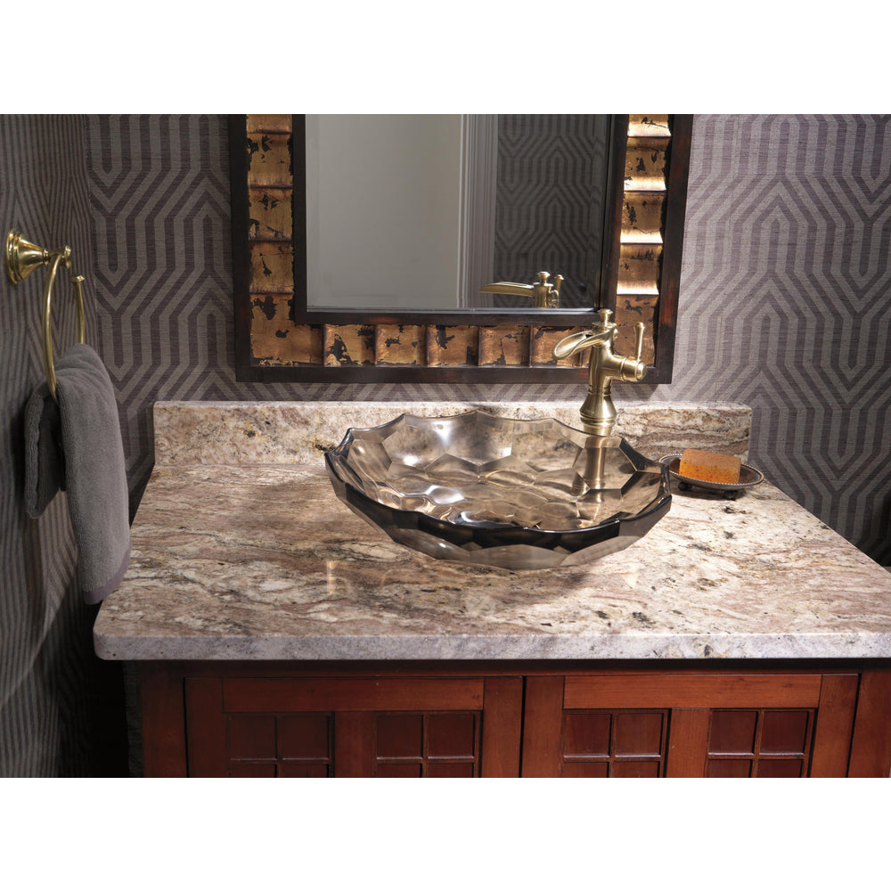 Delta Cassidy Single Handle Channel Vessel Bathroom Faucet - 798LF