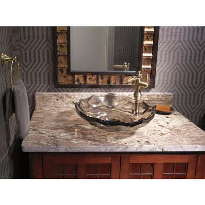 Delta Cassidy Single Handle Channel Vessel Bathroom Faucet - 798LF