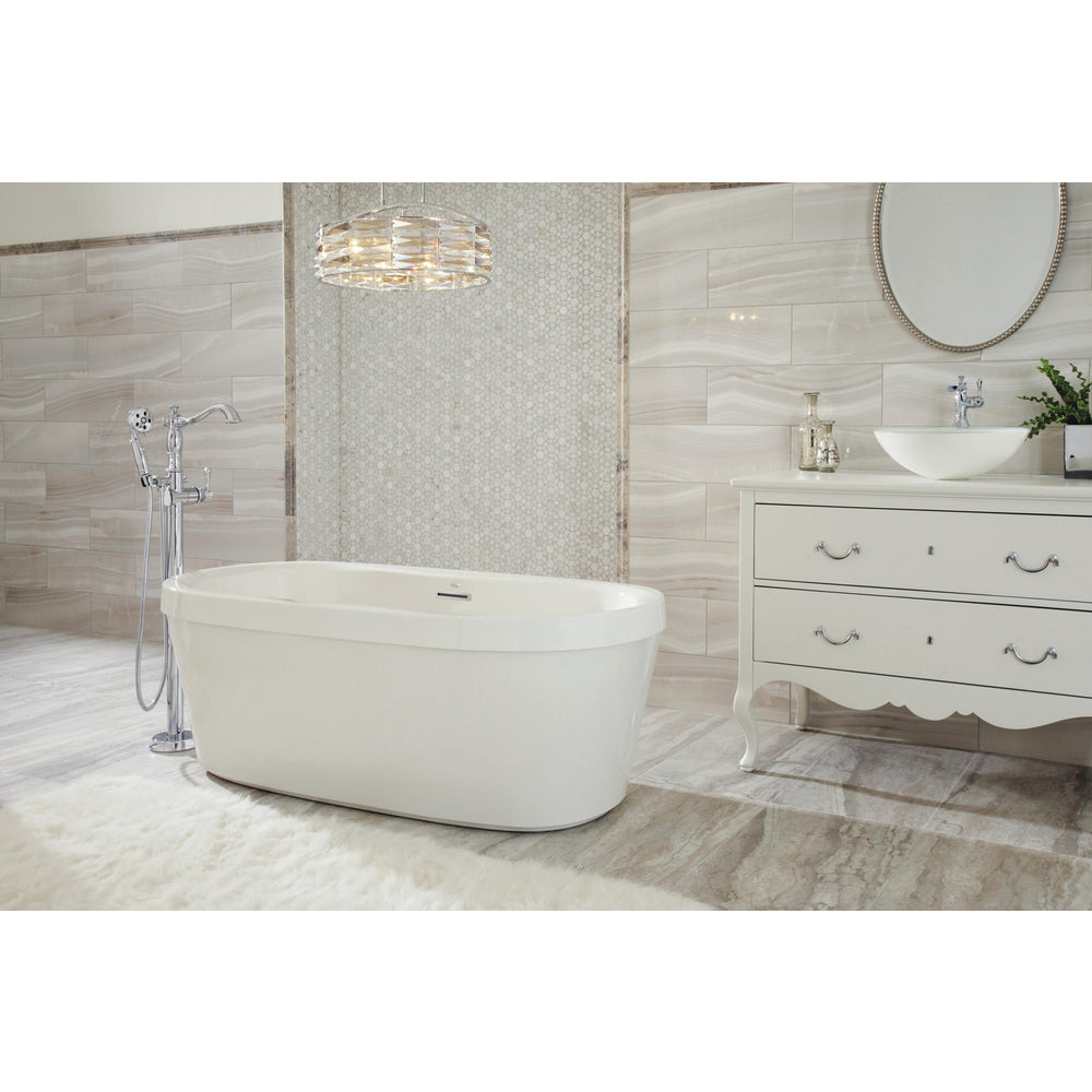 Delta Cassidy Single Handle Channel Vessel Bathroom Faucet - 798LF