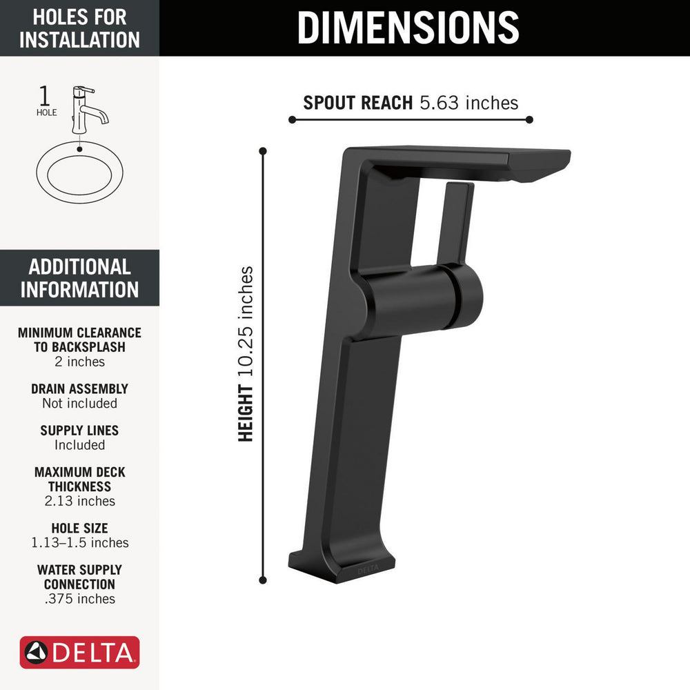 Delta Pivotal Single Handle Vessel Bathroom Faucet - 799