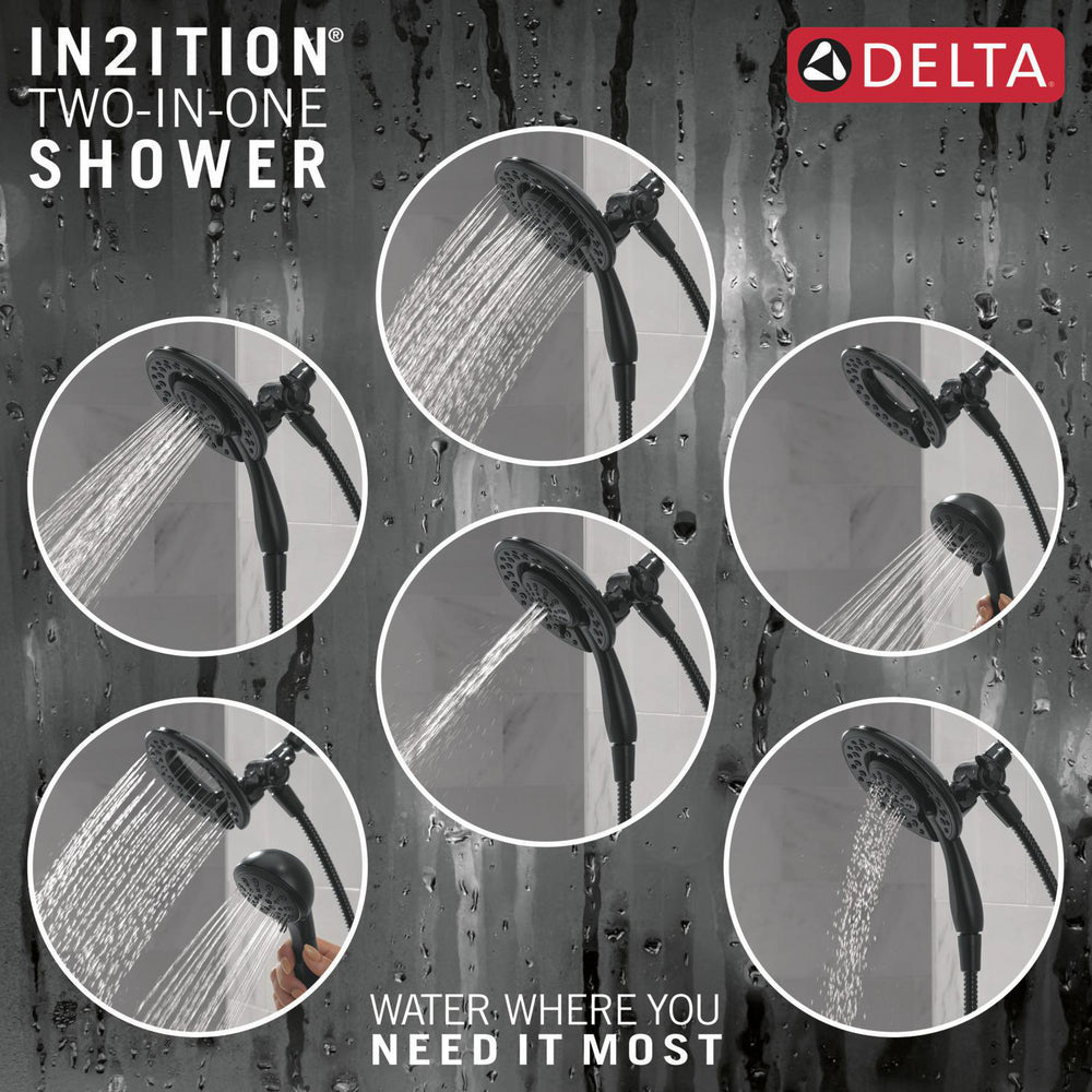 Delta Clarifi Shower Filter Attachment with 4-Setting In2ition - 7SF110