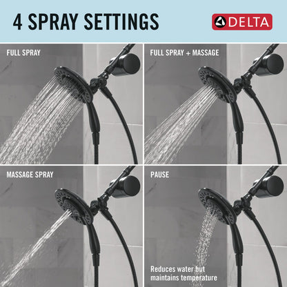 Delta Clarifi Shower Filter Attachment with 4-Setting In2ition - 7SF110
