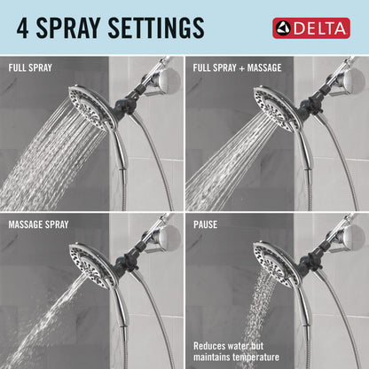 Delta Clarifi Shower Filter Attachment with 4-Setting In2ition - 7SF110