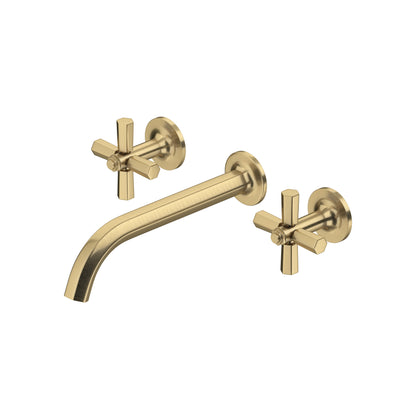 Rohl Modelle Wall Mount Lavatory Faucet Trim With Cross Handle - TMD08W3XM