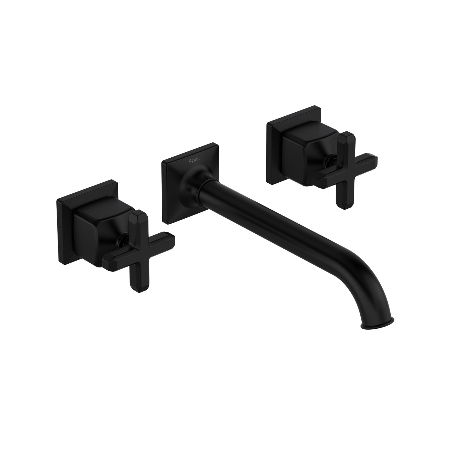 Rohl Apothecary Wall Mount Lavatory Faucet Trim, Cross Handle - TAP08W3XM