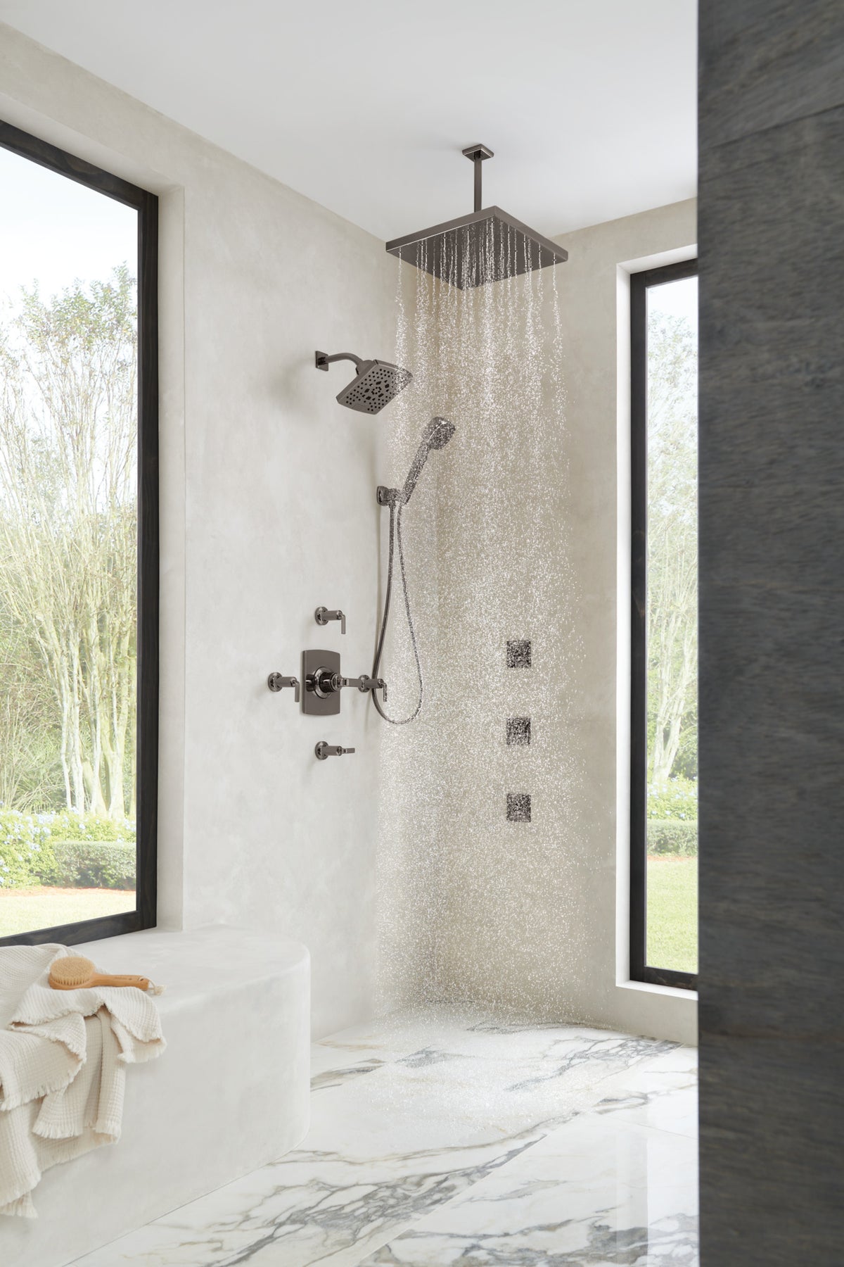Brizo Hydrachoice Max Square Body Spray Trim - T84913 - lifestyle 25