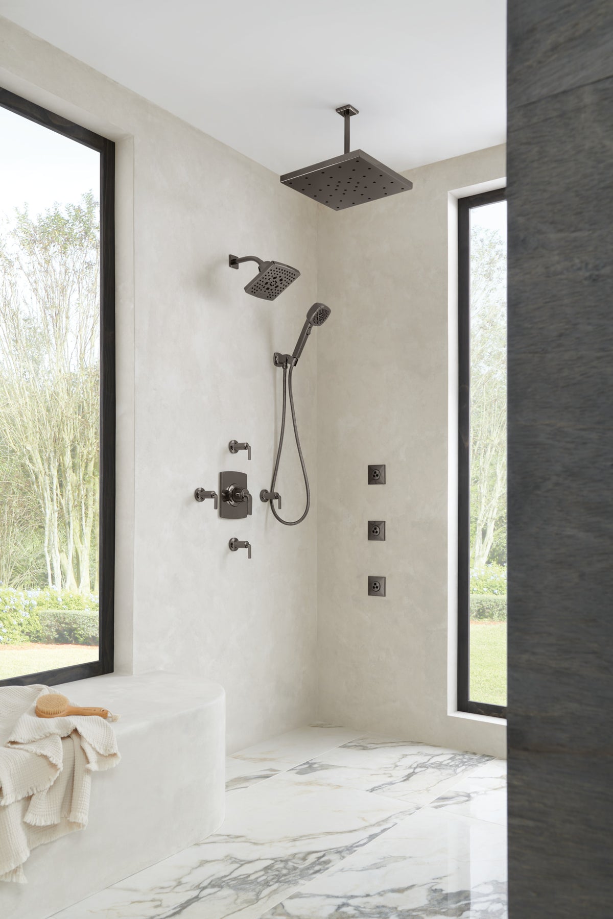Brizo Hydrachoice Max Square Body Spray Trim - T84913 - lifestyle 27