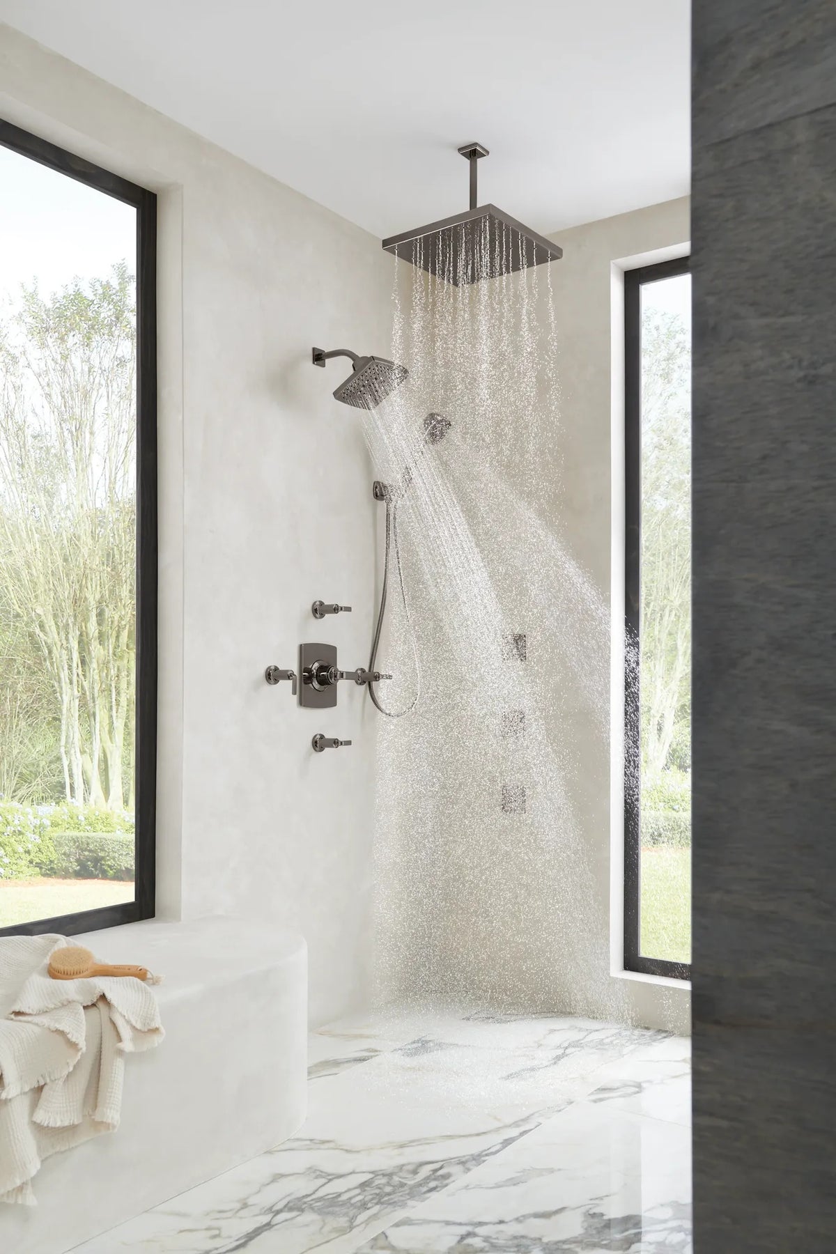 Brizo Hydrachoice Max Square Body Spray Trim - T84913 - lifestyle 28