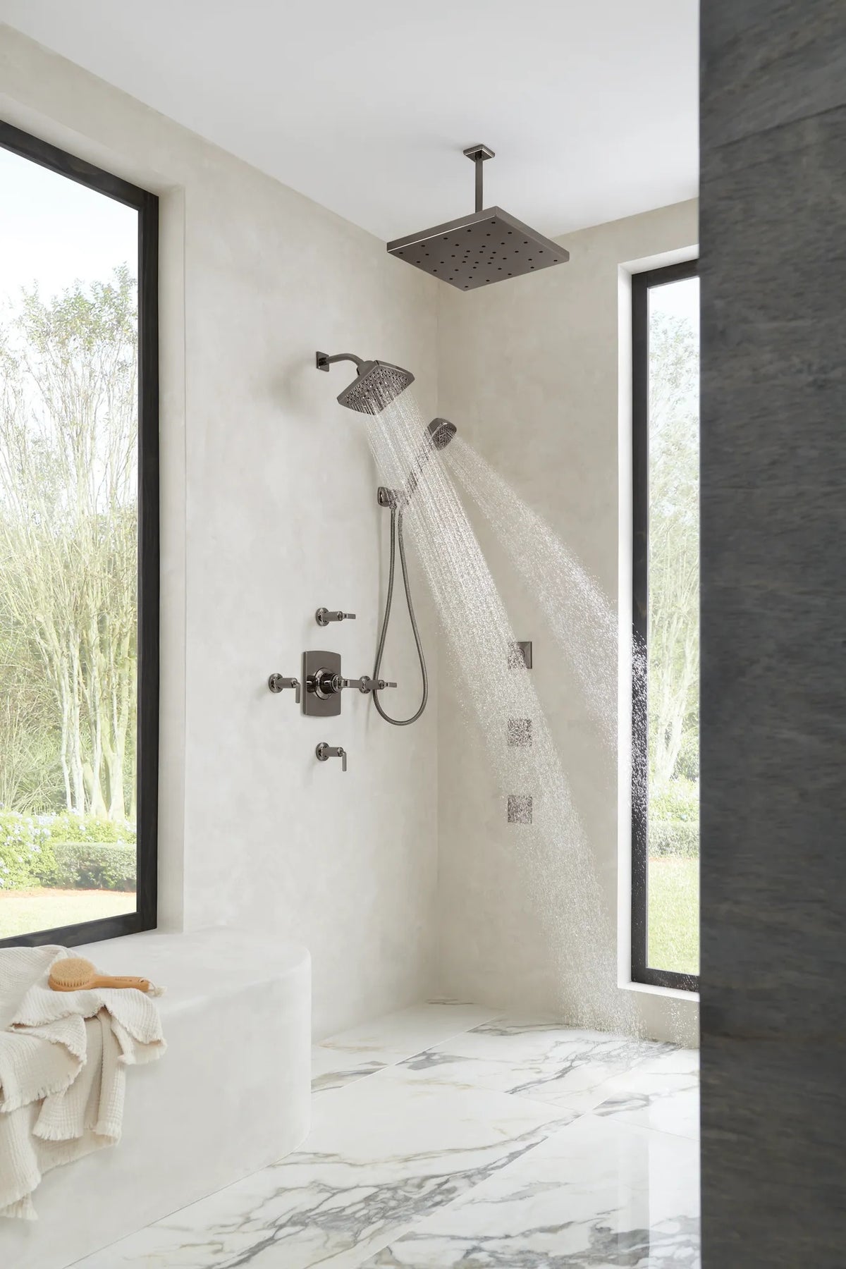 Brizo Hydrachoice Max Square Body Spray Trim - T84913 - lifestyle 30