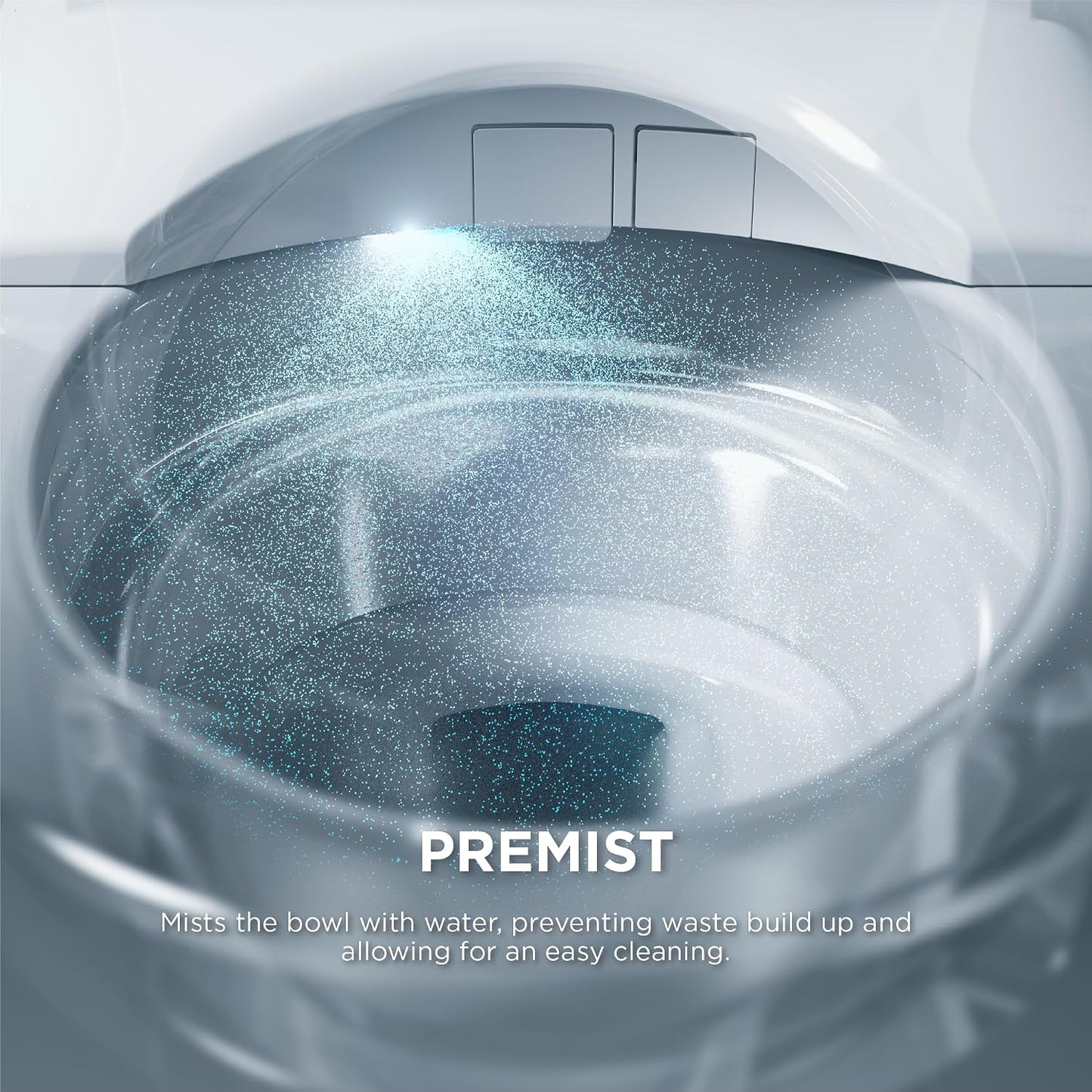 TOTO NEW Washlet+ G5A LITE Toilette intelligente intégrée - 1.2/1.0 GPF - MS7421CEMFG#01