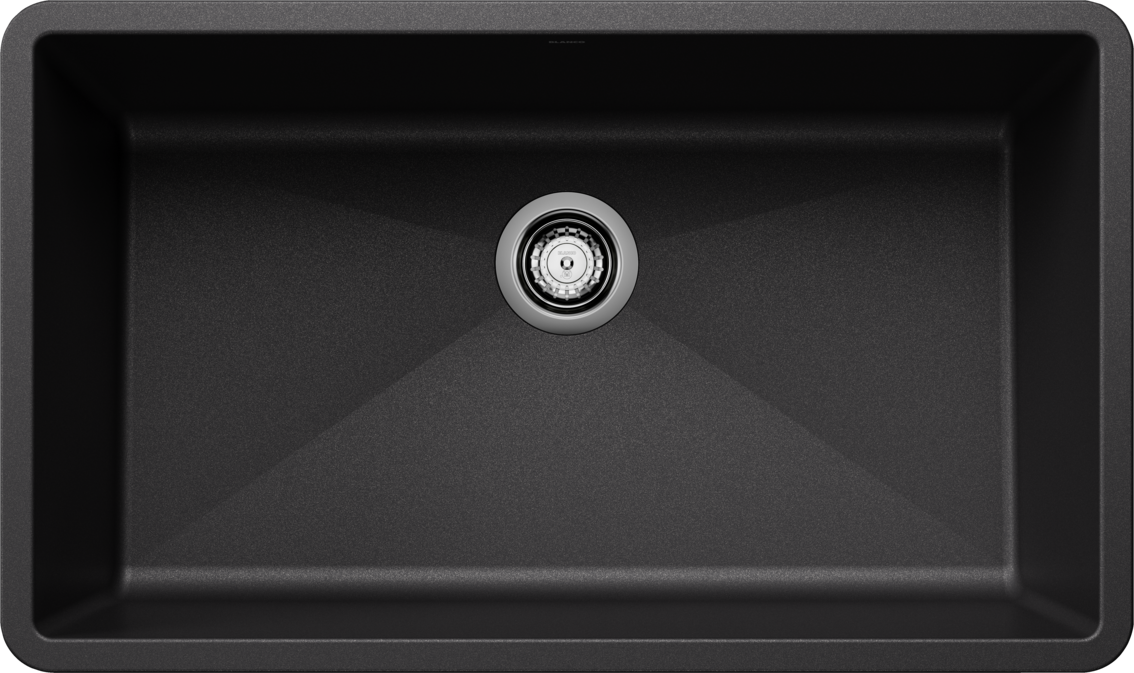 Blanco Precis U Super Single Undermount Kitchen Sink - Anthracite