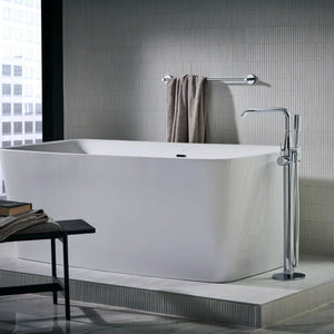 Mitigeur monocommande pour baignoire autoportante Grohe Essence avec douchette de 6,6 L/min